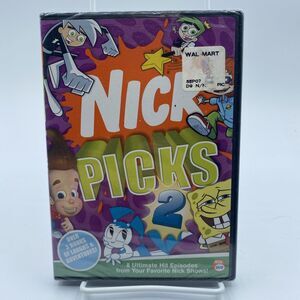 Nick Picks Volume 2 DVD 2005 Tested SpongeBob, Rugrats Danny Phantom New Sealed
